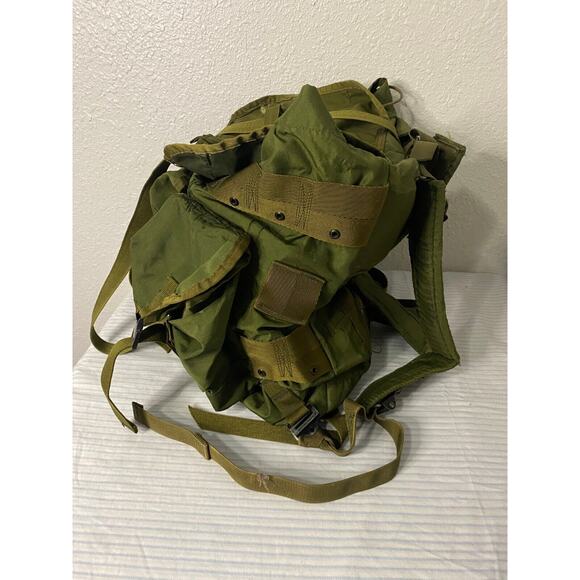 VtgUS Army Green LC-1 Large Combat Field Pack Nylon No Frame USGI Military - Picture 6 of 12